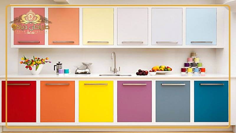 انتخاب بهترین رنگ‌ کابینت‌ آشپزخانه