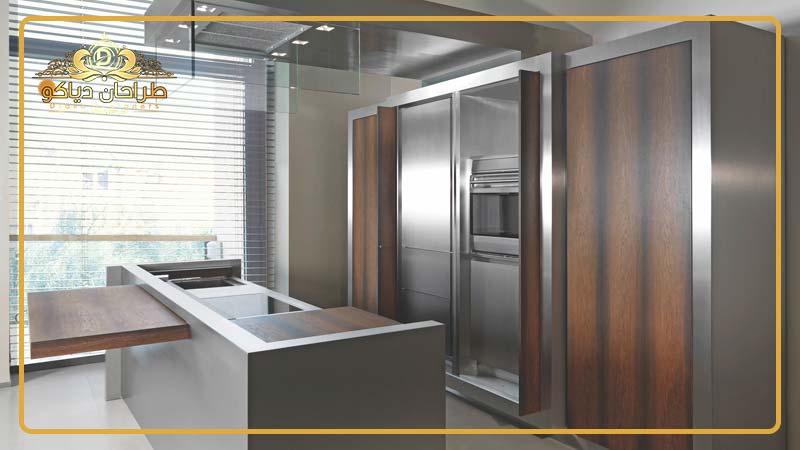 انواع کابینت آشپزخانه فلزی کدامند؟