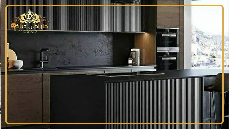 کابینت میله ای مدرن